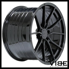 20 Vertini Rf1.2 Gloss Black Concave Wheels Rims Fits Jaguar Xkr