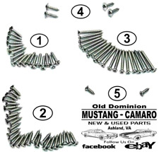 1965-1966 Mustang Fastback Interior Screw Kit