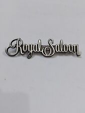 Toyota Crown Royal Saloon Emblem In Metal
