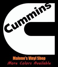 Cummins Diesel Truck Logo Vinyl Decal Sticker 12 Inch Multiple Colors Available