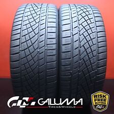 2 Tires Likenew Continental Extreme Contact Dws06 Plus 27540zr22 No Patch 78090