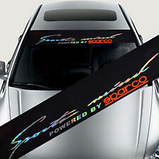 Laser Reflective Letters Auto Car Front Window Windshield Decal Stickers New