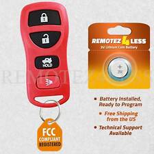 Keyless Entry Remote For 2003 2004 2005 2006 Infiniti G35 Car Key Fob Red