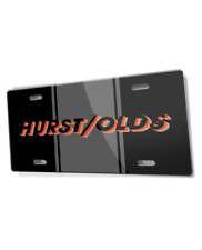 Oldsmobile Hurstolds Emblem 1984 Novelty Aluminum License Plate 16 Colors Usa
