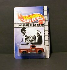 Custom Hotwheels Ford F-1 And Package Of Movie Metal Sanford And Son