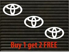Toyota Logo Decal Vinyl Sticker Buy 1 Get 2 Free Shipping Many Sizes Color