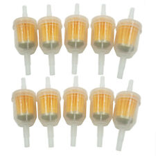 10pcs Motor Inline Gas Oil Fuel Filter Small Engine For 14 516 Line Us