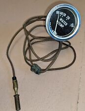 Vintage Water Temp Gauge With Capillary Tube Usa 1950s Temperature Gauge 100-250