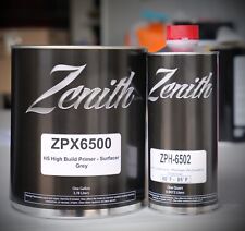 Zenith Zpx6500 Automotive 2k Urethane High Build Primer Surfacer Grey Gallon Kit