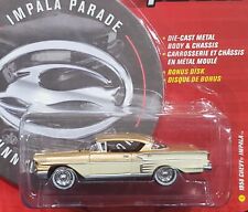 Johnny Lightning 58 1958 Chevy Impala Parade Chevrolet Collectible Car Wrrs Gld