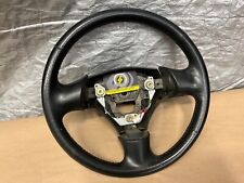 99-05 Mazda Miata Msm Mazdaspeed Red Stitch Speed Steering Wheel Rare 1