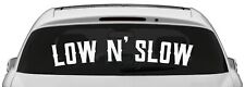 Low N Slow Vinyl Decal Sticker Lowered Lowrider Aircooled Low And Slow