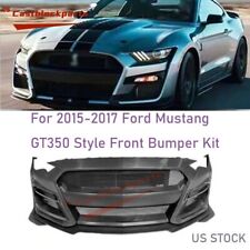 Upgrade Front Bumper Kit For 2015-2017 Ford Mustang Facelift Gt500 Shebly Style