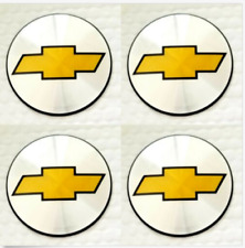4pcs Wheel Center Cap Logo Sticker Decal Emblem 3.5 88mm For Chevrolet 1