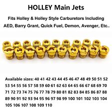 20 Pack Holley Carb Carburetor Gas Main Jets Kit 40-110 14-32 You Pick Any Size
