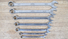 Mac Tools 7 Piece Sae 6-point Combination Wrench Set 14 To 34