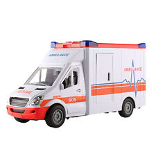 Ambulance Toy Car Rescue Vehicle Toy With Light Siren Sound Effects Toddlertoy