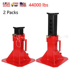 2 Packs Car Jack Stand Heavy Duty Pin Type Adjustable Height With Lock 22 Ton Us