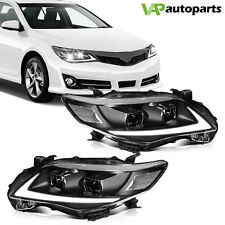 For Toyota Corolla 2011-2013 Front Headlights Assembly Pair Clear Lens Headlamps