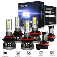 For Toyota Camry 2007-2014 6000k Led Headlight High Lowfog Lights Bulbs Combo