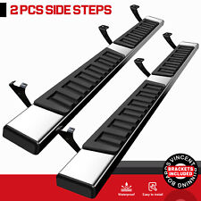 For Toyota Tundra Crew Max 07-21 Nerf Bar Side Step Running Board H 6 Chrome