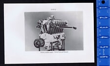 Liberty Packard Diesel Airplane Engines -1934 Smithsonian Print