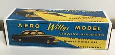 1952 1953 Willys Aero Promo Model Replica Box Only..no Car