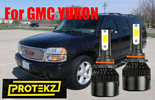 Led For Yukon 2000-2006 Headlight Kit 9006 Hb4 6000k White Cree Bulbs Low Beam