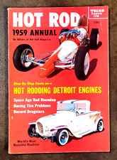 Vtg Hot Rod 1959 Annual Barris Ala Kart Drag Racing Engines Speed Parts How To