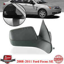 Mirror Passenger Side Black Power For 2008-2011 Ford Focus Se