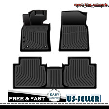 Car Floor Mats Liners Tpe For Toyota Camry 2018-2024 Standard Models All Weather