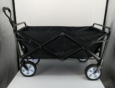 Mac Sports Collapsible Folding Outdoor Utility Wagon Black