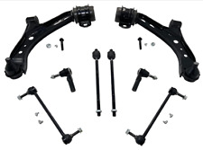 Front Lower Control Arms Tie Rods Sway Bars 8pcs For 2005-2009 2010 Ford Mustang