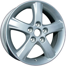 Refurbished 16x6 Painted Silver Wheel Fits 2002-2003 Mazda Protege 560-64852