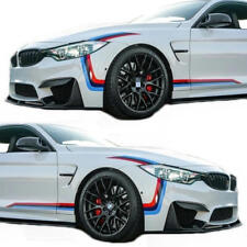Graphics Tricolor Stripe Sticker Kit For Bmw M4 M Performance Hood Bumper Decal