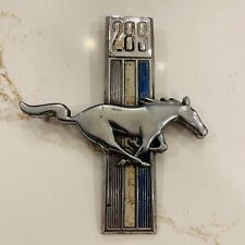 Vintage Ford Mustang 289 Car Emblem Ornament Logo Metal Horse
