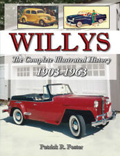 Willys Illustrated History 1903-1963 Book Foster Military Car Truck Jeep Tilden