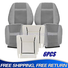 For 2006-2010 Dodge Ram 1500 2500 3500 Front Cloth Seat Cover Foam Cushion