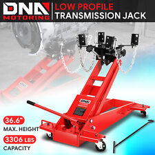 1.5 T 3306lbs 9.1 - 36.6 Lifting Low Profile Hydraulic Transmission Jack