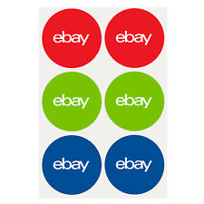 3 Ebay Sticker Red Blue And Green