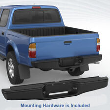 Black Rear Steel Step Bumper Assembly For 1995-2004 Toyota Tacoma Pickup