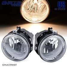 Pair Clear Lens Bumper Fog Light Lamp Replacement Fit For Dodge Charger 2006-09