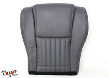 1996 Pontiac Firebird Trans Am -driver Side Bottom Leather Seat Cover Dark Gray