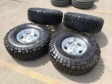 15 Jeep Wrangler Wheels Rims 9024 5x4.5 1997 1998 1999 2000 2001 Tires 35