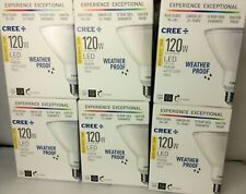 Cree Led Bulb Spot Flood Light Dimmable Lighting Indoor Outdoor 120 Watt 6 Pack.