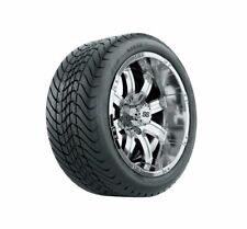 Set Of 4 Gtw 14 Tempest Chrome Aluminum Wheels On 22530-14 Mamba Street Tires