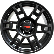 17x9 Rims Toyota Trd Wheels 6x139.7 Matte Black Tacoma 4runner Set Of 1