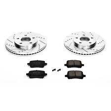 Powerstop K3116 Brake Discs And Pad Kit 2-wheel Set Front For Chevy Hhr 06-07