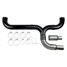 Pypes Std005b Dual Black Exhaust Stack Pipe Kit 5 Outlet