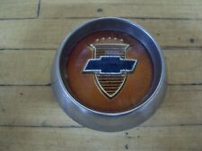 Vintage 1951 1952 Chevrolet Chevy Car Steering Wheel Center Cap Horn Button Nice
